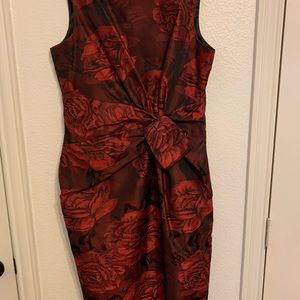 Black and Red Jones Wear Dress Sz 12